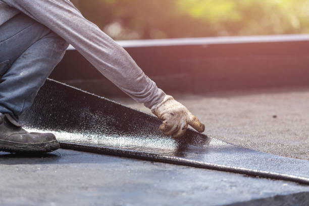 Professional Crawl Space Encapsulation technician working in Orleans, IN